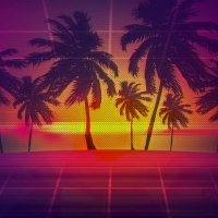 Retrostyle Palm Trees