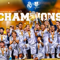 REAL MADRID SUPERCOPA DE ESPANA CHAMPIONS