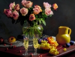 Still life with flowers