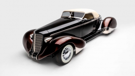 1936-Auburn-Slowburn - Auburn, Whitewalls, Classic, 1936