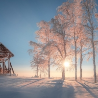 Bell Tower in Russia