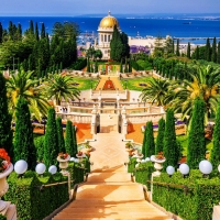 Bahai Gardens, Haifa, Israel