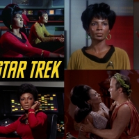 Actress Nichelle Nichols as Lt. Nyota Uhura