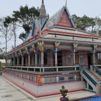 Chen Kieu Khmer's Pagoda in Vietnam