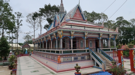Chen Kieu Khmer's Pagoda in Vietnam - chua chen kieu, chua khmer, du lich soc trang, huynh hieu travel, mien tay co gi, pagoda, soc trang