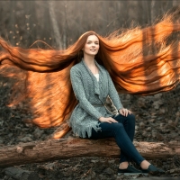 Sunlight on the Hair