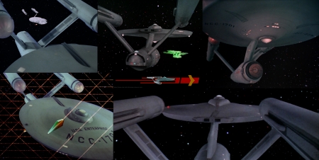 Starship Enterprise from Star Trek - Enterprise, spaceship, Starship Enterprise, Star Trek