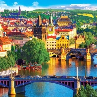 Old Town Bridges over the Vltava River