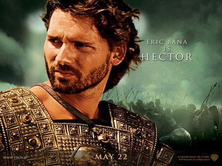 Eric Bana as Hector - eric bana, people, iliad, american actor, greece, hector, actors, epic, troy