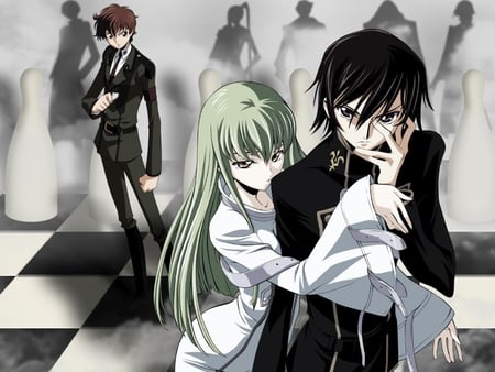 Code Geass - abstract, girl, cool, artwork, anime, code geass