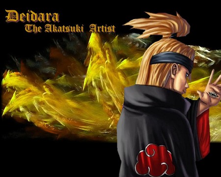 Deidara - anime, naruto