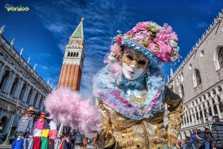 Carnival in Venice - tomfoolery, masque, Carnival, Italy