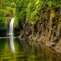 Wainibau Waterfall, Fiji