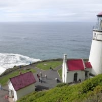 Lighthouse by Ocean