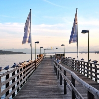 Pier in Germany