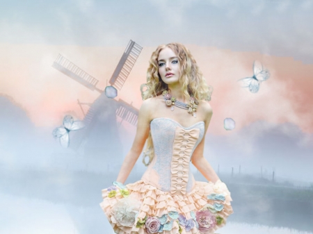 Wonderful Pastel - surreal creative art, etheral women, grandma gingerbread, the WOW factor, photo album, womens wardrobe, floral fashion, Live Master, women are special, female trendsetters