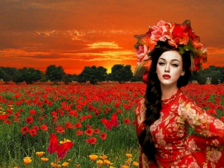 Eastern Influence - etheral women, surreal creative art, grandma gingerbread, the WOW factor, photo album, womens wardrobe, floral fashion, women are special, We Heart It, flower crown wreath, female trendsetters