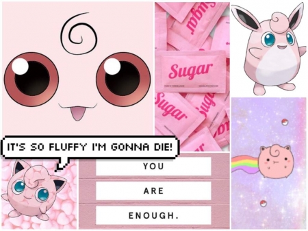 Jigglypuff Aesthetic Pokemon Anime Background Wallpapers On