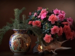 Still life with azalea