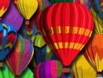 Hot air balloons