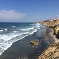 Waves off the coast of SolanaBeach