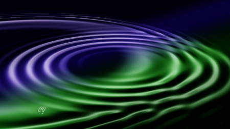 Pcologist-mixed-grn-purp-ripple-3d-desktop - 3d desktop, mixed green, pcologist cy, purple rippled