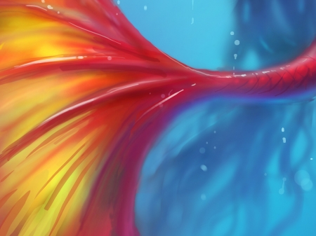 Mermaid’s tail - Fantasy & Abstract Background Wallpapers on Desktop