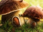 Mushroom houses