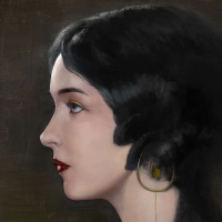 Profile of a lady