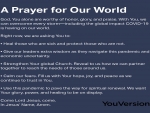 A Prayer for Our World