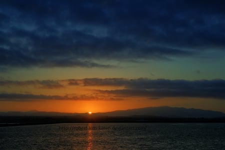 Bayside Sunrise - san, diego, south, sunrise, bay