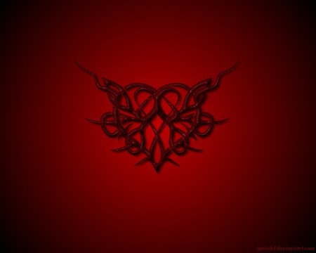 sark heart wallpaper by gosiekd.jpg - dark, love, heart