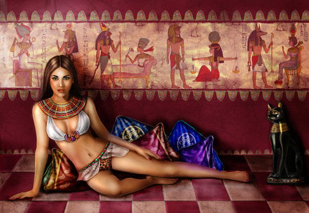 princess of the nile - fantasy, princess, beautiful