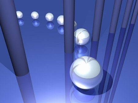 Balls and Sticks - 3d and cg, abstract