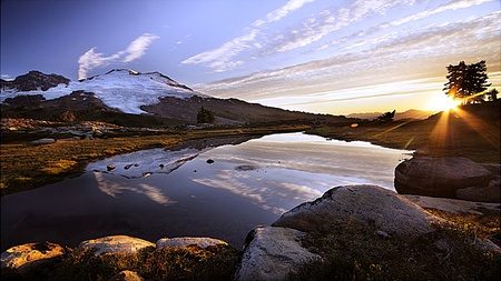 Sunshine Shown At Mountain