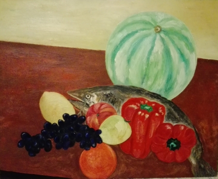 Uvas - seis, siete, dos, ocho