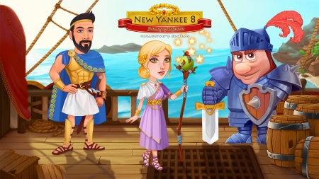 New Yankee 8 - Journey of Odysseus03 - fun, puzzle, hidden object, video games, cool