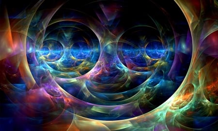 Abstract Tunnel Fractal