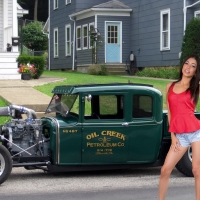 Hot Rod Pickup with a Cummings Motor