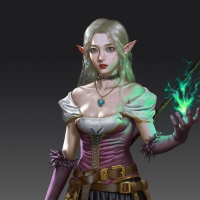 Sorceress elf