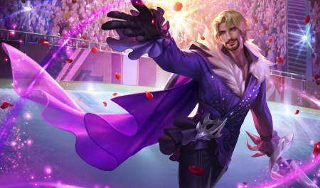 Florentino Lien - arena of valor, game, fantasy, florentino lien, man, pink