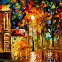 Vibrant evening