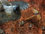 Goldilocks and the three bears (detail)