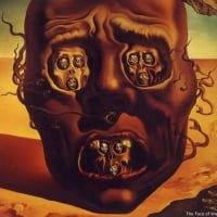 Salvador Dali - 'The Face Of War'