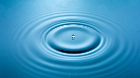 One Drop - blue, Firefox theme, circle, drop, cyan, water, wave