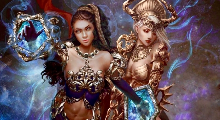 Fantasy Girls - Fantasy girls, magical, Lovely, dreamy, enchanting