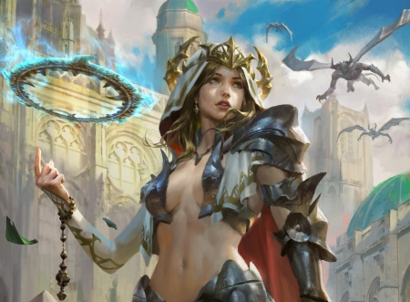 Javiera the sentinel - fantasy, javiera, polar engine, sentinel