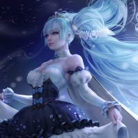 Snow princess Miku