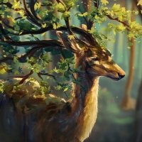 Nature deer