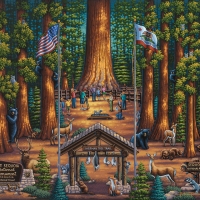 National Park Folkart